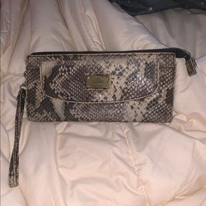 Snakeskin Wallet Wristlet